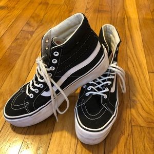 High Top Platform Vans